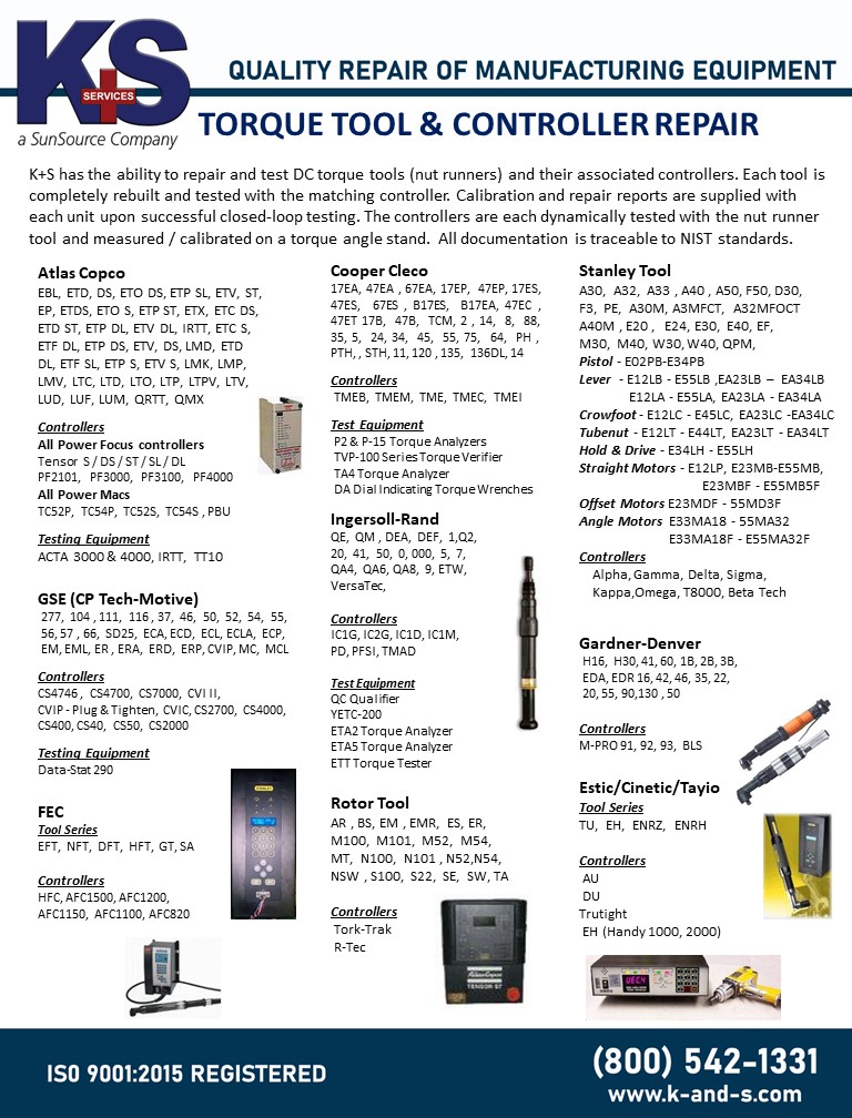 Torque Tools Controllers